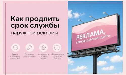 Как продлить срок службы наружной рекламы в  Переславле-Залесском