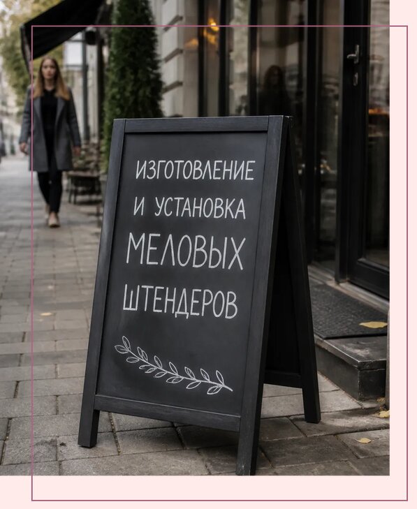 Меловые штендеры в Переславле-Залесском по цене от 6746 р. | Аванза-Прс